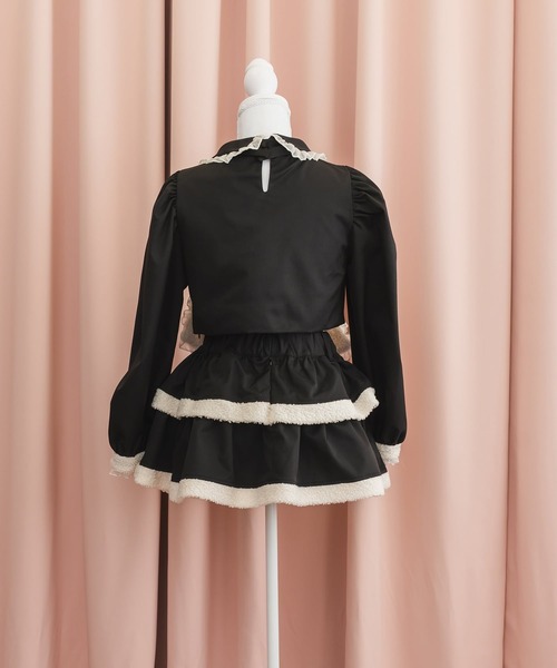 nyanMe(ニャンミー)の「もこもこかわいいせっとあっぷ(シャツ/ブラウス・レディース・ホワイト/ブラック・FREE)」の13枚目の写真