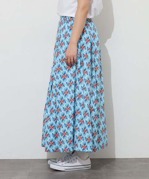 KILKI（キルキー）の「kilki　スワロープリントスカート（スカート・レディース・ブルー系/グリーン系・ONESIZE）」の16枚目の写真