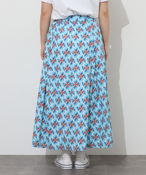 KILKI（キルキー）の「kilki　スワロープリントスカート（スカート・レディース・ブルー系/グリーン系・ONESIZE）」の17枚目の写真