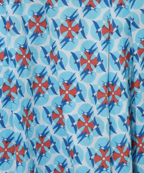 KILKI（キルキー）の「kilki　スワロープリントスカート（スカート・レディース・ブルー系/グリーン系・ONESIZE）」の21枚目の写真