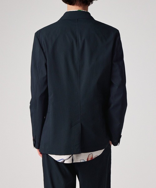 PS Paul Smith(ピーエスポールスミス)の「エアロテック ウォッシャブル ジャケット / 162108 2171(テーラードジャケット・メンズ・チャコールグレー/ネイビー・SMALL/MEDIUM/LARGE/X-LARGE/M2/L2/XX-LARGE)」の16枚目の写真