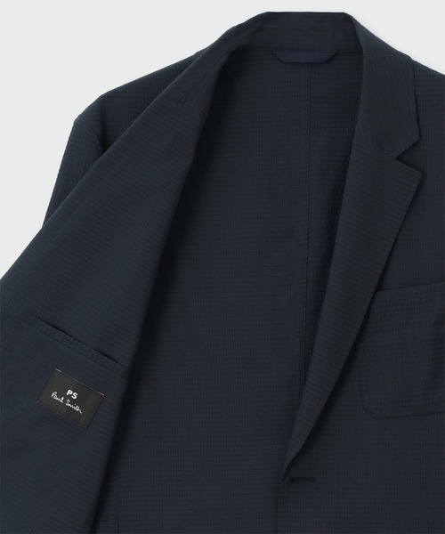PS Paul Smith(ピーエスポールスミス)の「エアロテック ウォッシャブル ジャケット / 162108 2171(テーラードジャケット・メンズ・チャコールグレー/ネイビー・SMALL/MEDIUM/LARGE/X-LARGE/M2/L2/XX-LARGE)」の11枚目の写真