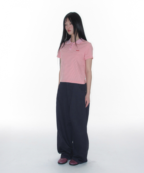 AMESWORLDWIDE（アメスワールドワイド）の「52 WIDE COTTON PANTS NAVY（その他パンツ・レディース・その他・SMALL/MEDIUM/LARGE）」の11枚目の写真