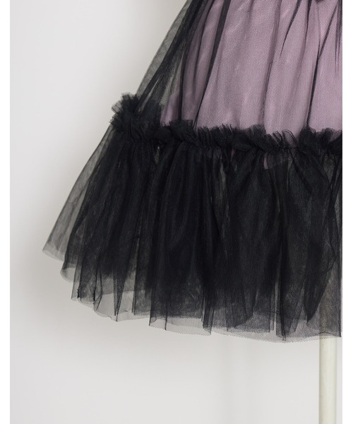 AVENCHUMU(アバンチュウム)の「Back ribbon waist ribbed knit one piece(ワンピース・レディース・ピンク/ブラック/ホワイト・FREE)」の5枚目の写真