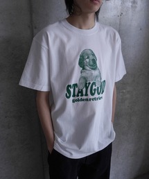 AKISHIKA design（アキシカデザイン）の「STAY GOLD T-SHIRTS（Tシャツ/カットソー）」