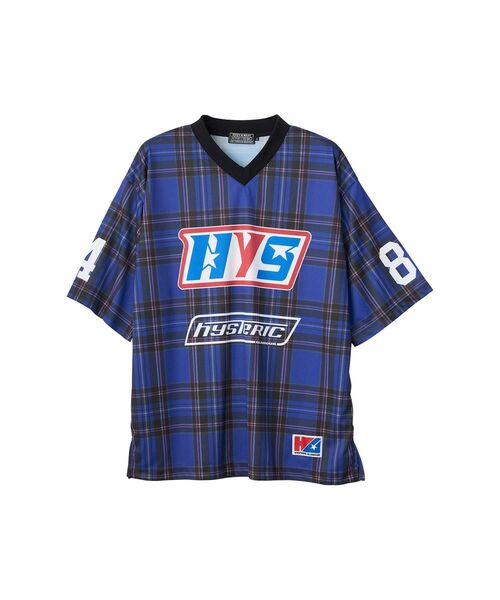 ヒステリックグラマー ラグラン tシャツ F GUITAR GIRL 84 フットボールシャツ（Tシャツ/カットソー）｜HYSTERIC
