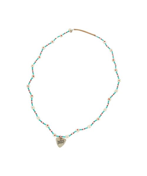 HYSTERIC GLAMOUR（ヒステリックグラマー）の「Akashic Tree/SEE NO EVILビーズネックレス（ネックレス・レディース・ブラック/ブルー・FREE）」の3枚目の写真