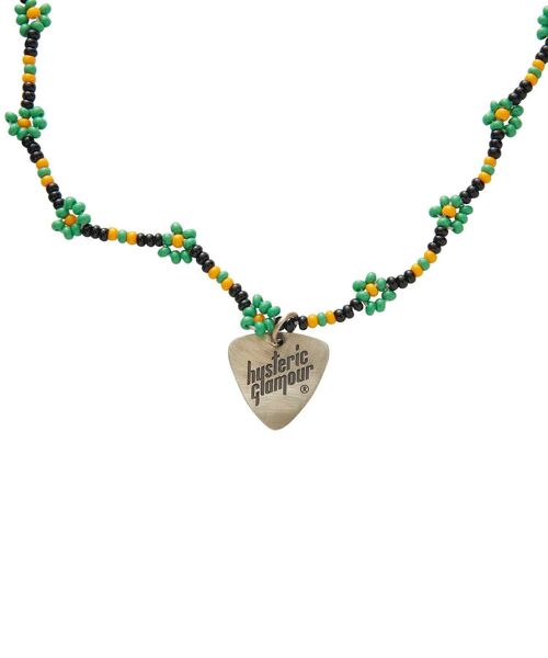 HYSTERIC GLAMOUR（ヒステリックグラマー）の「Akashic Tree/SEE NO EVILビーズネックレス（ネックレス・レディース・ブラック/ブルー・FREE）」の8枚目の写真