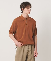 ショートスリーブ ニットポロシャツ UA COZY ウォッシャブル 抗菌防臭
