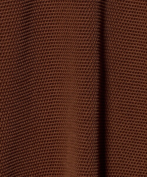 UNITED ARROWS(ユナイテッドアローズ)の「シャーリーカーン バーズアイ ニットポロシャツ(ポロシャツ・メンズ・グレー系/ダークオレンジ/ライム/ブラック・XL/L/M/S)」の16枚目の写真