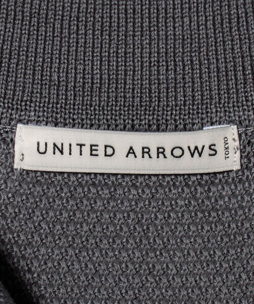 UNITED ARROWS(ユナイテッドアローズ)の「シャーリーカーン バーズアイ ニットポロシャツ(ポロシャツ・メンズ・グレー系/ダークオレンジ/ライム/ブラック・XL/L/M/S)」の17枚目の写真