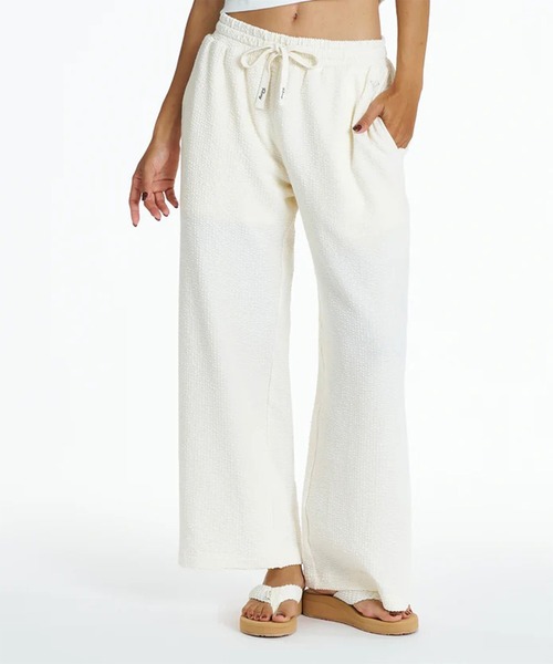 ROXY(ロキシー)の「ROXY/ロキシー ロングパンツ SUNSET BREEZE PANTS RPT262053(その他パンツ・レディース・ライトグリーン/キナリ/ブラック・L/M)」の2枚目の写真