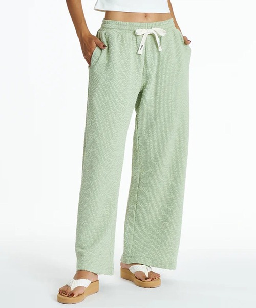ROXY(ロキシー)の「ROXY/ロキシー ロングパンツ SUNSET BREEZE PANTS RPT262053(その他パンツ・レディース・ライトグリーン/キナリ/ブラック・L/M)」の9枚目の写真