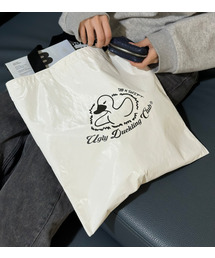 TAB N SHIFT（タブアンドシフト）の「Whammy Eco Bag - White（エコバッグ/サブバッグ）」