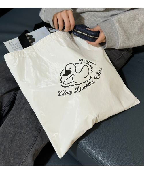 TAB N SHIFT(タブアンドシフト)の「Whammy Eco Bag - White(エコバッグ/サブバッグ・レディース・その他・FREE)」の1枚目の写真