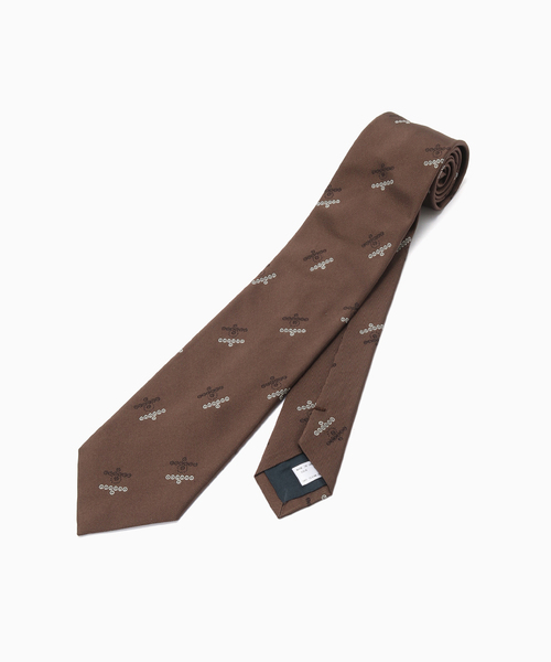 EDIFICE（エディフィス）の「AX Classico Seta ジオメトリッックタイ（ネクタイ・メンズ・ブラック/ブラウン・FREE）」の4枚目の写真