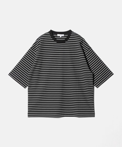 A DAY IN THE LIFE UNITED ARROWS(アデイインザライフユナイテッドアローズ)の「クリア ポンチ リラックス 5分袖 カットソー-接触冷感-<A DAY IN THE LIFE>(Tシャツ/カットソー・メンズ・ブラック/ターコイズブルー系/その他1/ホワイト/ライトグレー・XL/M/S/L)」の20枚目の写真