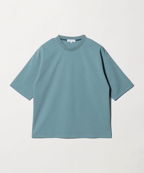 A DAY IN THE LIFE UNITED ARROWS(アデイインザライフユナイテッドアローズ)の「クリア ポンチ リラックス 5分袖 カットソー-接触冷感-<A DAY IN THE LIFE>(Tシャツ/カットソー・メンズ・ブラック/ターコイズブルー系/その他1/ホワイト/ライトグレー・XL/M/S/L)」の14枚目の写真