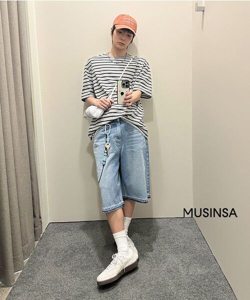 KIJUN MEN（キジュンメンズ）の「エッセンシャル ローデニム バミューダ ショーツ ブルー（デニムパンツ・メンズ・その他・SMALL/MEDIUM/LARGE）」の2枚目の写真