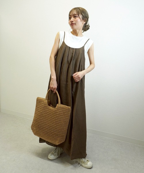 gossara(ゴサラ)の「【昨年即完した人気商品】ハンドルペーパートート(かごバッグ・レディース・ベージュ/ブラック/ブラウン・FREE)」の7枚目の写真