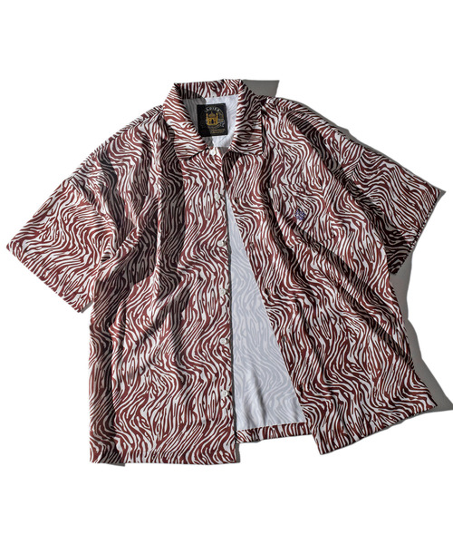 ALDIES(アールディーズ)の「Zebra Shirts / ゼブラシャツ(シャツ/ブラウス・メンズ・ブラック/ブラウン・SMALL/MEDIUM/LARGE)」の2枚目の写真
