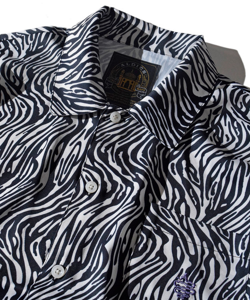 ALDIES(アールディーズ)の「Zebra Shirts / ゼブラシャツ(シャツ/ブラウス・メンズ・ブラック/ブラウン・SMALL/MEDIUM/LARGE)」の12枚目の写真