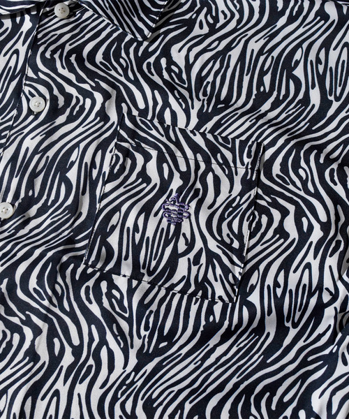 ALDIES(アールディーズ)の「Zebra Shirts / ゼブラシャツ(シャツ/ブラウス・メンズ・ブラック/ブラウン・SMALL/MEDIUM/LARGE)」の13枚目の写真