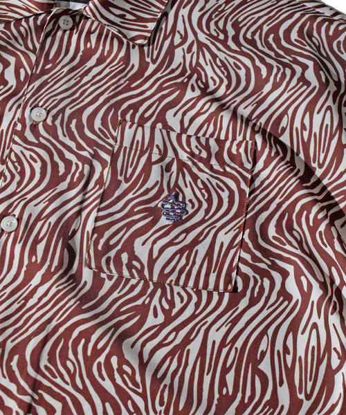 ALDIES(アールディーズ)の「Zebra Shirts / ゼブラシャツ(シャツ/ブラウス・メンズ・ブラック/ブラウン・SMALL/MEDIUM/LARGE)」の7枚目の写真