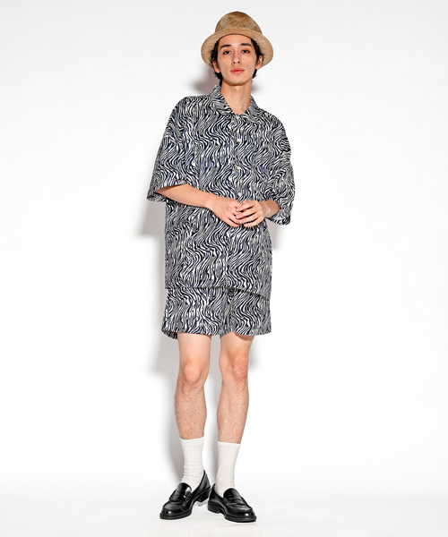 ALDIES(アールディーズ)の「Zebra Shirts / ゼブラシャツ(シャツ/ブラウス・メンズ・ブラック/ブラウン・SMALL/MEDIUM/LARGE)」の15枚目の写真