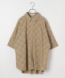 LEPSIM | ハーフスリーブ刺繍シャツチュニック 664007(シャツ/ブラウス)