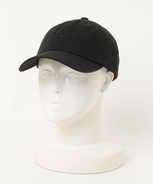schott（ショット）の「Schott ツイル ローキャップ（キャップ・メンズ・マルチ/ブラック×ホワイト/ベージュ・FREE）」の3枚目の写真