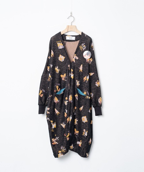 bedsidedrama(ベットサイドドラマ)の「BEDSIDEDRAMA/ベッドサイドドラマ/Twenty Night JQ Cardigan(カーディガン/ボレロ・レディース・ブラック/グレー・2/1)」の6枚目の写真