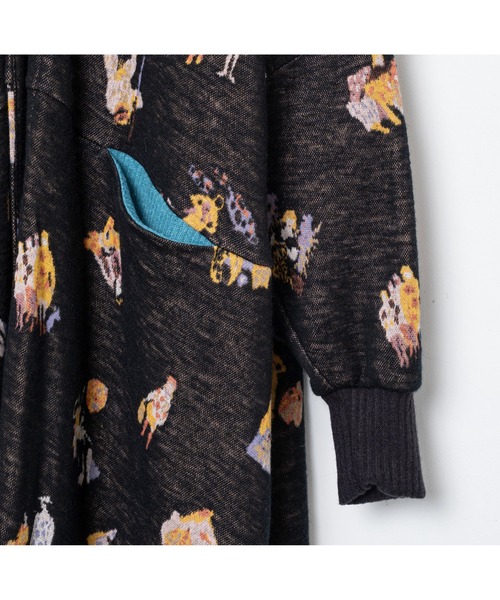 bedsidedrama(ベットサイドドラマ)の「BEDSIDEDRAMA/ベッドサイドドラマ/Twenty Night JQ Cardigan(カーディガン/ボレロ・レディース・ブラック/グレー・2/1)」の9枚目の写真
