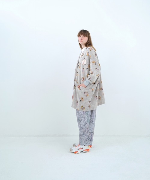 bedsidedrama(ベットサイドドラマ)の「BEDSIDEDRAMA/ベッドサイドドラマ/Twenty Night JQ Cardigan(カーディガン/ボレロ・レディース・ブラック/グレー・2/1)」の13枚目の写真