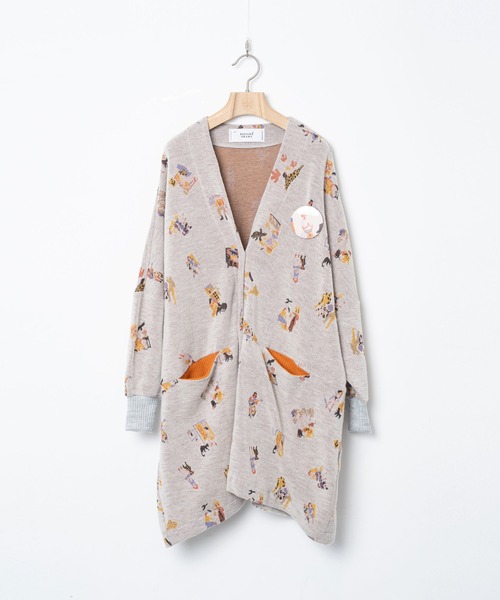 bedsidedrama(ベットサイドドラマ)の「BEDSIDEDRAMA/ベッドサイドドラマ/Twenty Night JQ Cardigan(カーディガン/ボレロ・レディース・ブラック/グレー・2/1)」の16枚目の写真