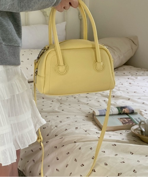 Vipoa(ヴィポア)の「compact hand bag(ハンドバッグ・レディース・ブラック/ピンク/イエロー・FREE)」の9枚目の写真