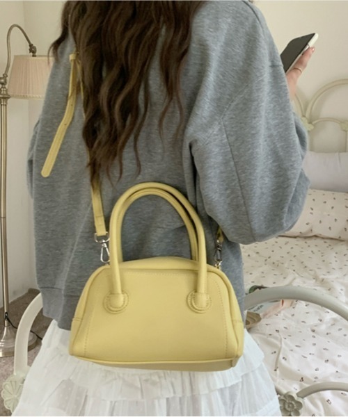 Vipoa(ヴィポア)の「compact hand bag(ハンドバッグ・レディース・ブラック/ピンク/イエロー・FREE)」の10枚目の写真
