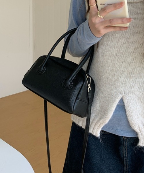 Vipoa(ヴィポア)の「compact hand bag(ハンドバッグ・レディース・ブラック/ピンク/イエロー・FREE)」の4枚目の写真