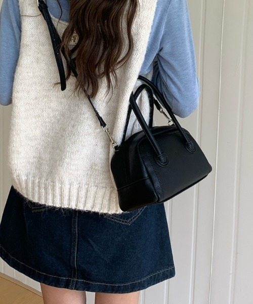 Vipoa(ヴィポア)の「compact hand bag(ハンドバッグ・レディース・ブラック/ピンク/イエロー・FREE)」の6枚目の写真