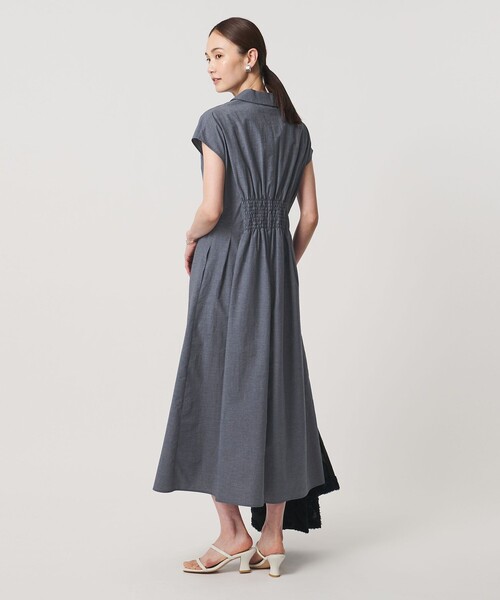 UNITED ARROWS(ユナイテッドアローズ)の「MANTECO POP ワンピース(ワンピース・レディース・ブラック/その他7/ダークブラウン・38/36)」の7枚目の写真