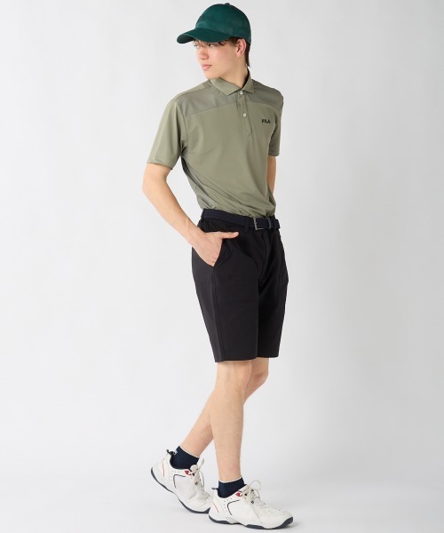FILA GOLF(フィラゴルフ )の「【FILA GOLF:フィラゴルフ】ロゴショートパンツ ゴルフ(その他パンツ・メンズ・ブラック/ベージュ/ネイビー・MEDIUM/LARGE/X-LARGE/XX-LARGE)」の18枚目の写真