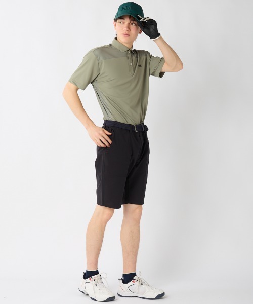 FILA GOLF(フィラゴルフ )の「【FILA GOLF:フィラゴルフ】ロゴショートパンツ ゴルフ(その他パンツ・メンズ・ブラック/ベージュ/ネイビー・MEDIUM/LARGE/X-LARGE/XX-LARGE)」の17枚目の写真