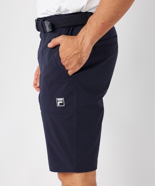 FILA GOLF(フィラゴルフ )の「【FILA GOLF:フィラゴルフ】ロゴショートパンツ ゴルフ(その他パンツ・メンズ・ブラック/ベージュ/ネイビー・MEDIUM/LARGE/X-LARGE/XX-LARGE)」の6枚目の写真