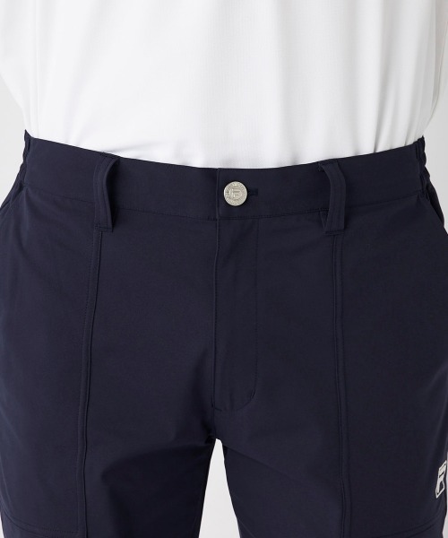 FILA GOLF(フィラゴルフ )の「【FILA GOLF:フィラゴルフ】ロゴショートパンツ ゴルフ(その他パンツ・メンズ・ブラック/ベージュ/ネイビー・MEDIUM/LARGE/X-LARGE/XX-LARGE)」の4枚目の写真