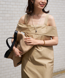 VERMEIL par iena | cotton back satin ワンピース(ワンピース)