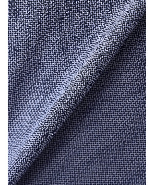 Perfect Suit FActory(パーフェクトスーツファクトリー)の「【通気性/軽量/快適/吸水速乾ジャケット】「羽衣を纏う」バスケットメッシュ調ジャケット M.グレー/サックス/ネイビー(テーラードジャケット・メンズ・グレー/ネイビー/サックスブルー・S/M/L/LL)」の6枚目の写真