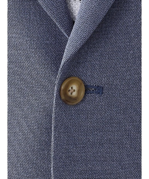 Perfect Suit FActory(パーフェクトスーツファクトリー)の「【通気性/軽量/快適/吸水速乾ジャケット】「羽衣を纏う」バスケットメッシュ調ジャケット M.グレー/サックス/ネイビー(テーラードジャケット・メンズ・グレー/ネイビー/サックスブルー・S/M/L/LL)」の16枚目の写真
