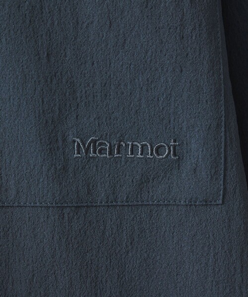MARMOT(マーモット)の「【別注】<Marmot>ハーフジップ 半袖 シャツ -はっ水-(シャツ/ブラウス・メンズ・ホワイト/ネイビー・M/L)」の20枚目の写真