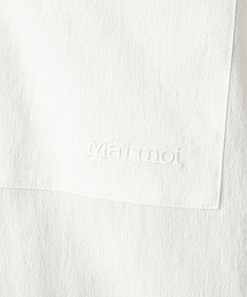 MARMOT(マーモット)の「【別注】<Marmot>ハーフジップ 半袖 シャツ -はっ水-(シャツ/ブラウス・メンズ・ホワイト/ネイビー・M/L)」の21枚目の写真