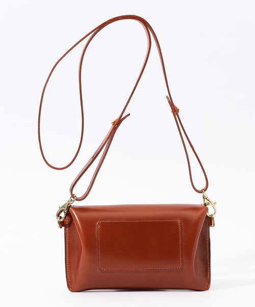 GLENROYAL(グレンロイヤル)の「【別注】GLENROYAL MEDIUM PURSE WITH STRAP ブライドルレザー ショルダーミニバッグ(ショルダーバッグ・メンズ・グリーン/テラコッタ/ブラック/ネイビー・FREE)」の7枚目の写真